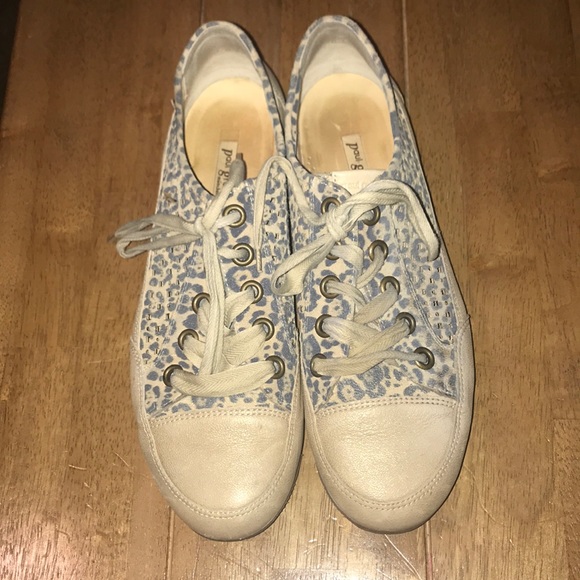 paul green leopard sneakers